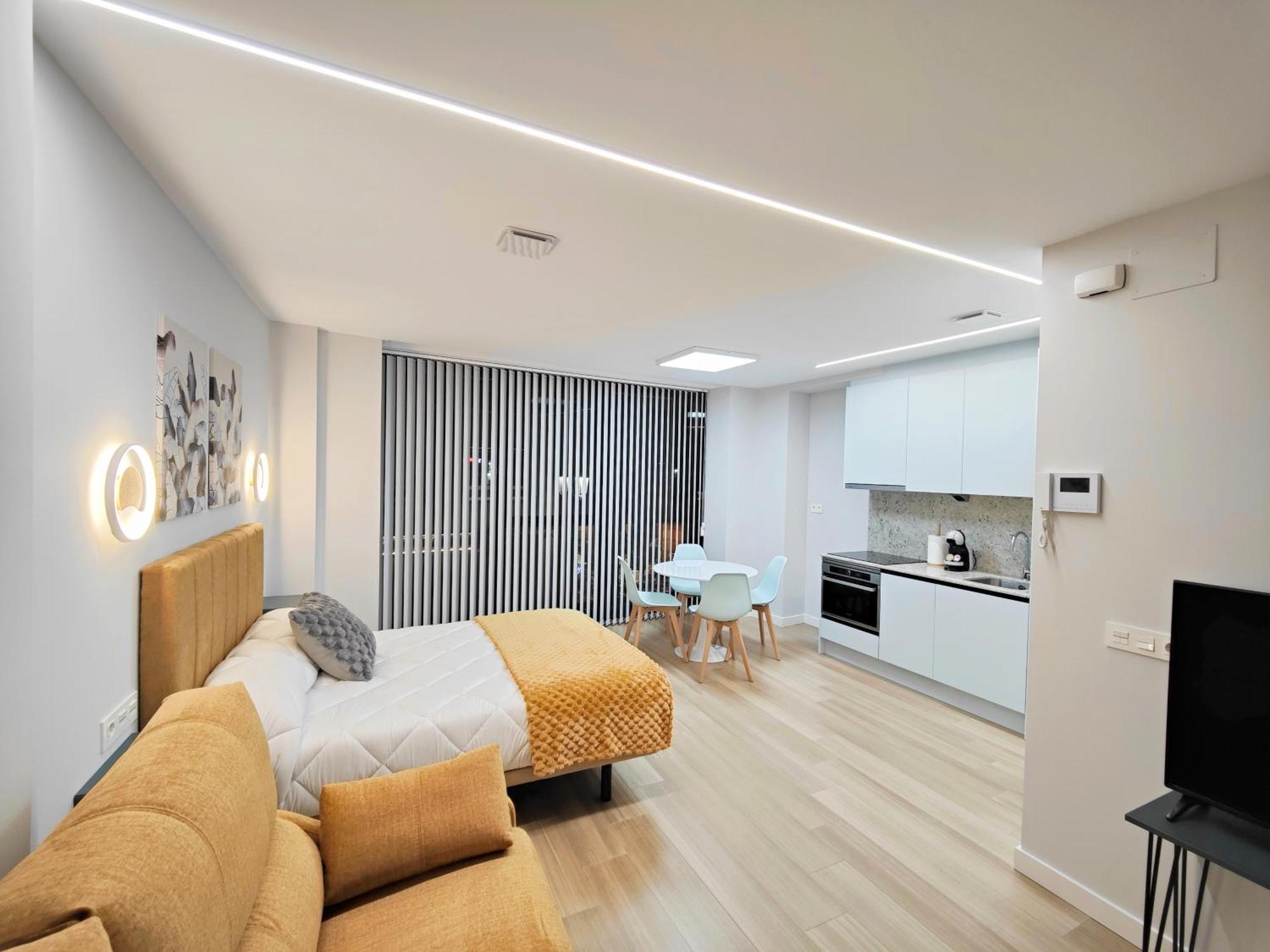 Apartamentos Centro Oviedo Caveda ภายนอก รูปภาพ