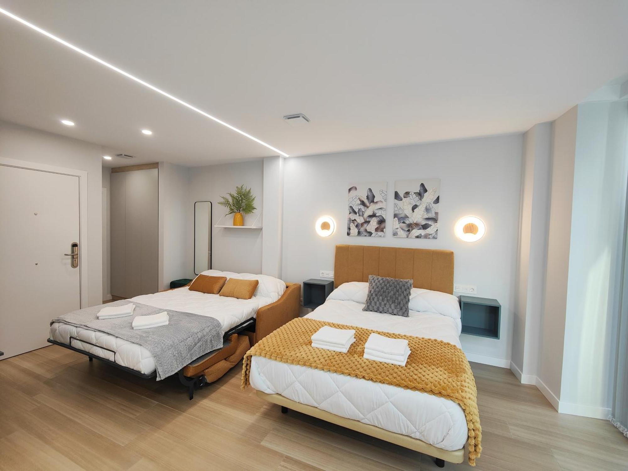 Apartamentos Centro Oviedo Caveda ภายนอก รูปภาพ