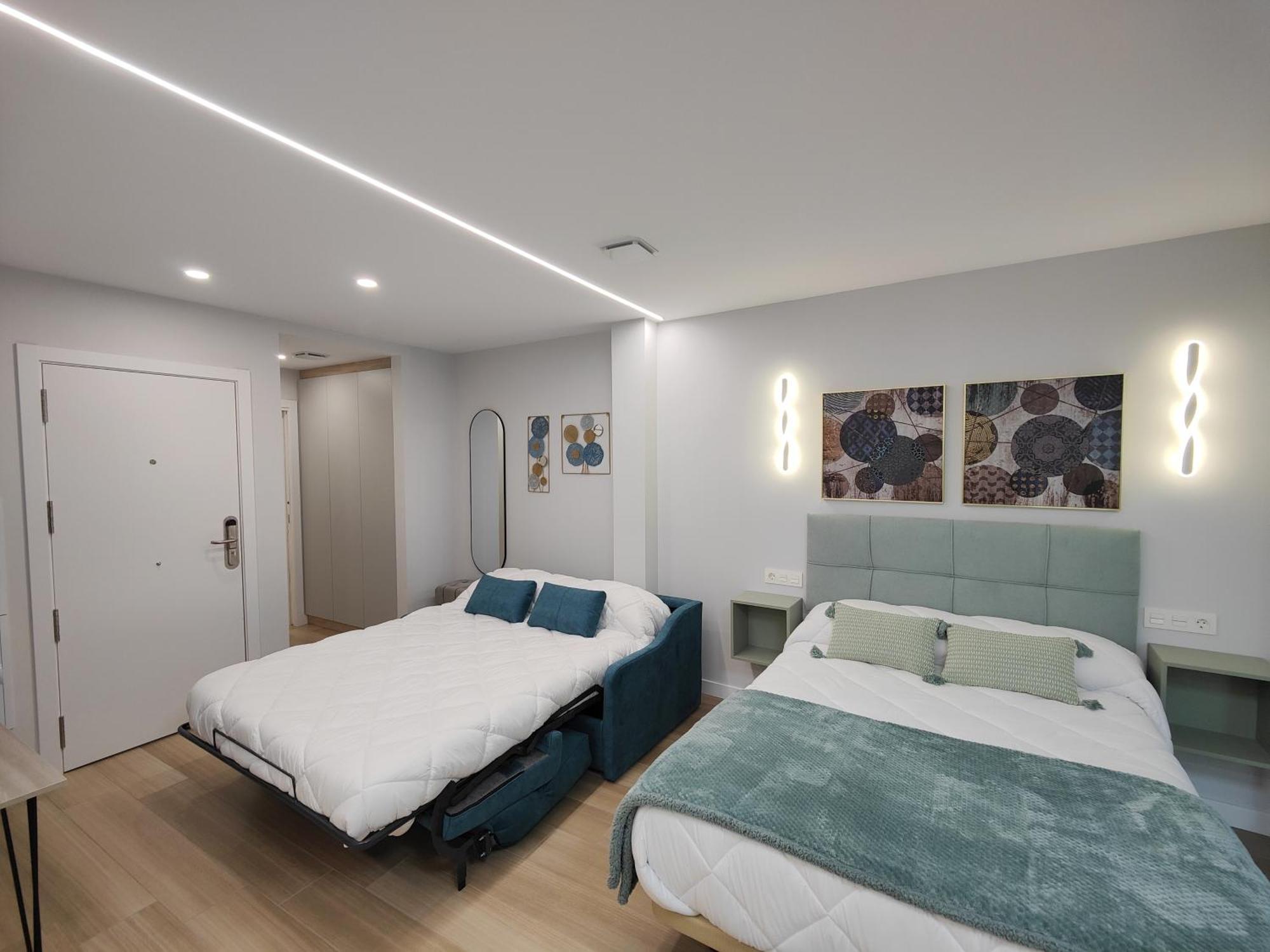 Apartamentos Centro Oviedo Caveda ภายนอก รูปภาพ