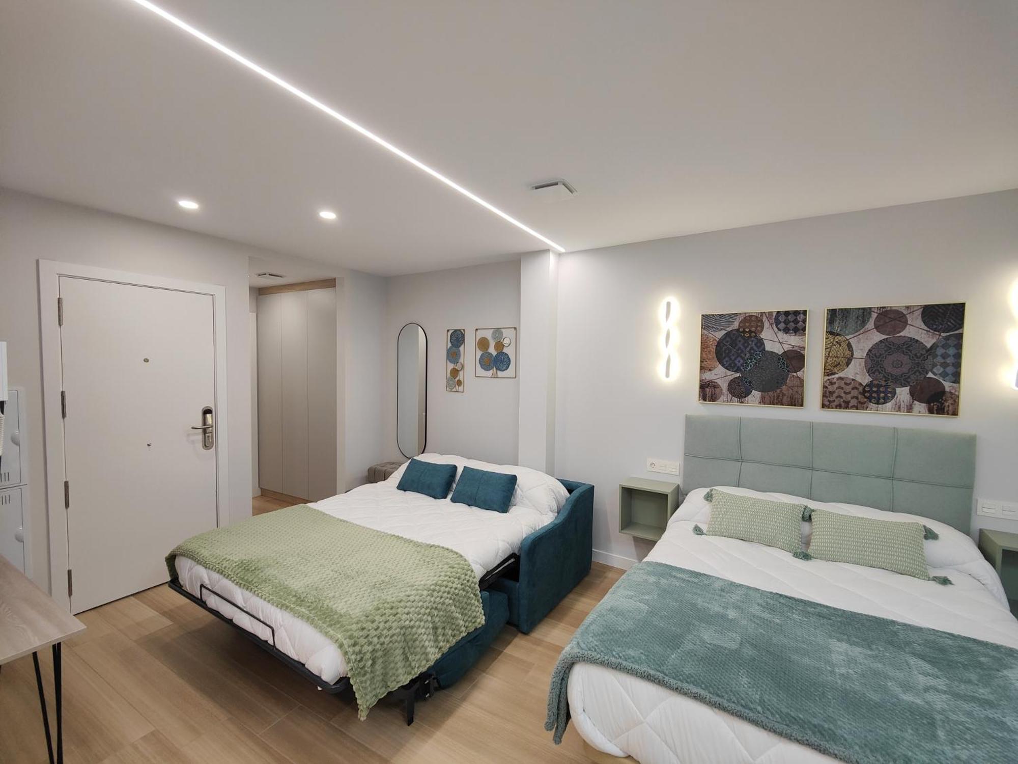 Apartamentos Centro Oviedo Caveda ภายนอก รูปภาพ